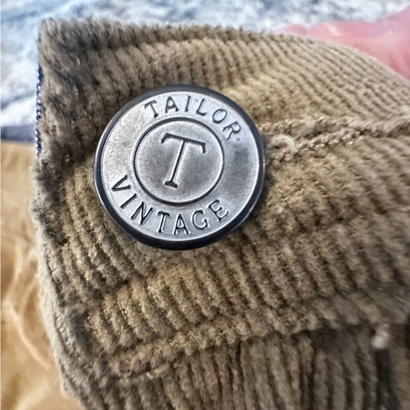 Tailor Vintage Men’s 38 x 30 Corduroy Smart Pants Canaan Slim Preppy - Picture 4 of 7